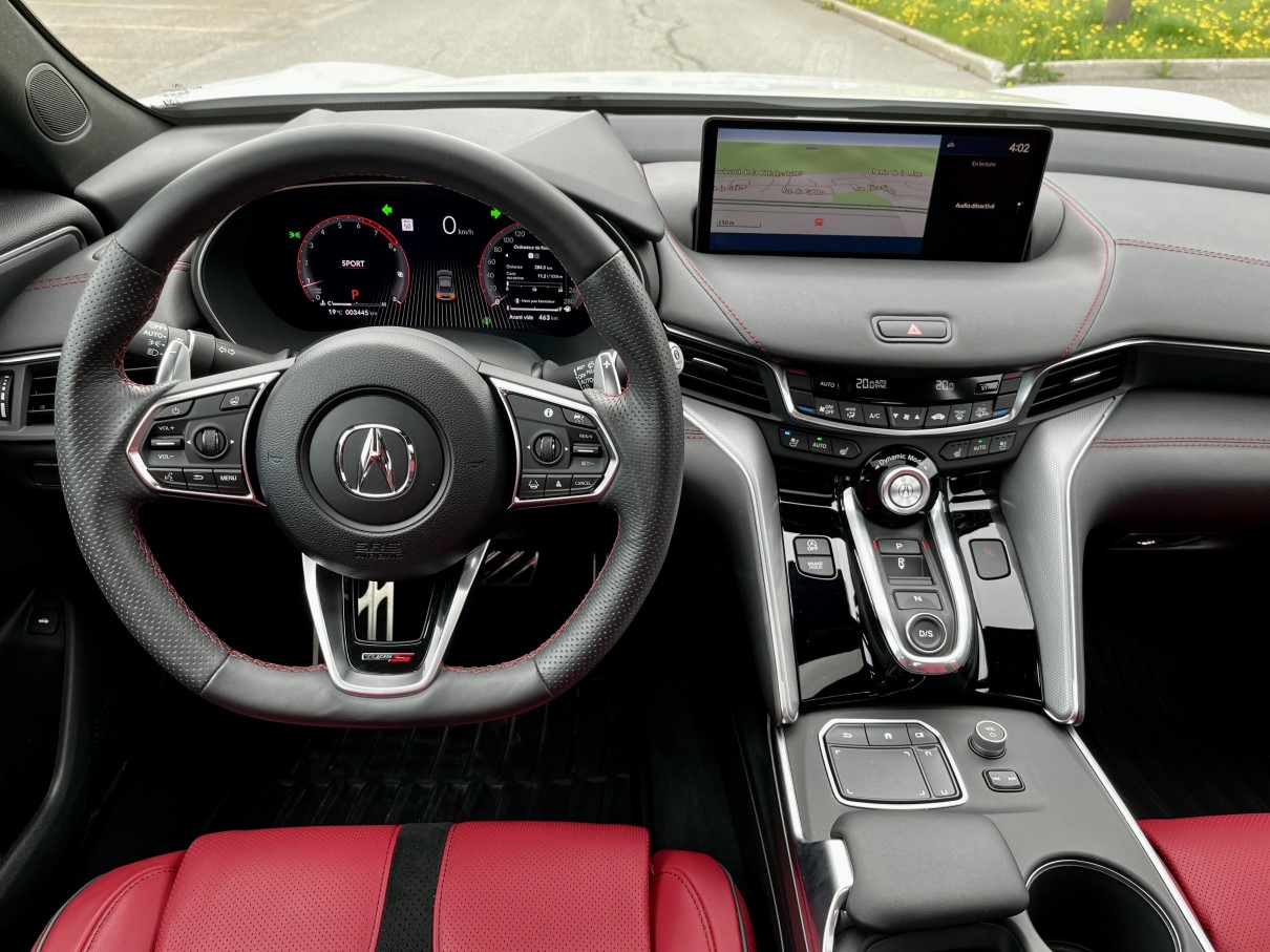 2024 acura tlx type s interior
