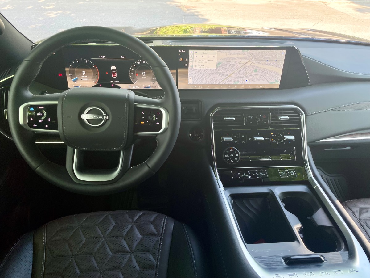 2025 nissan armada interior