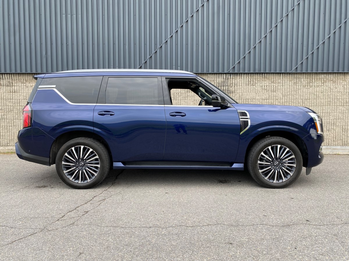 2025 nissan armada test