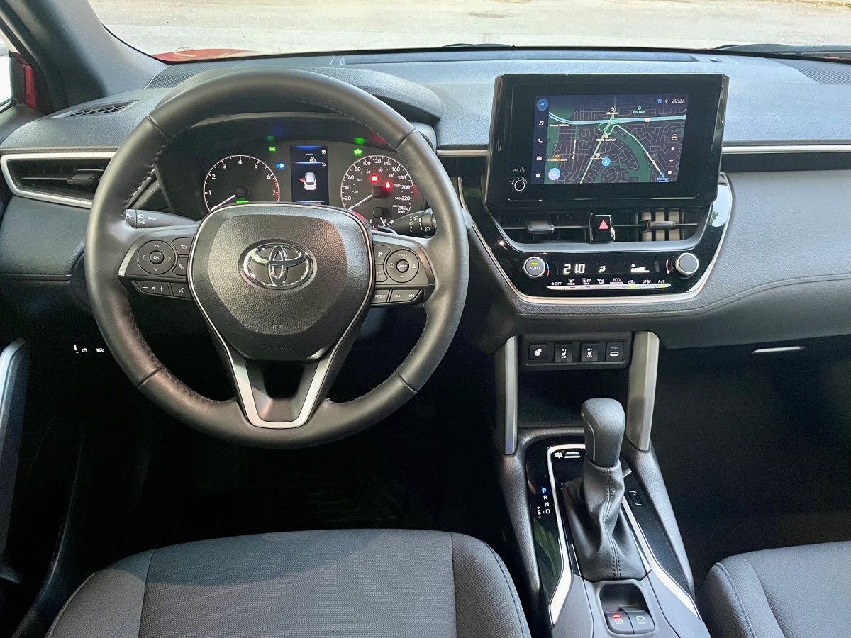 2025 toyota corolla cross interior