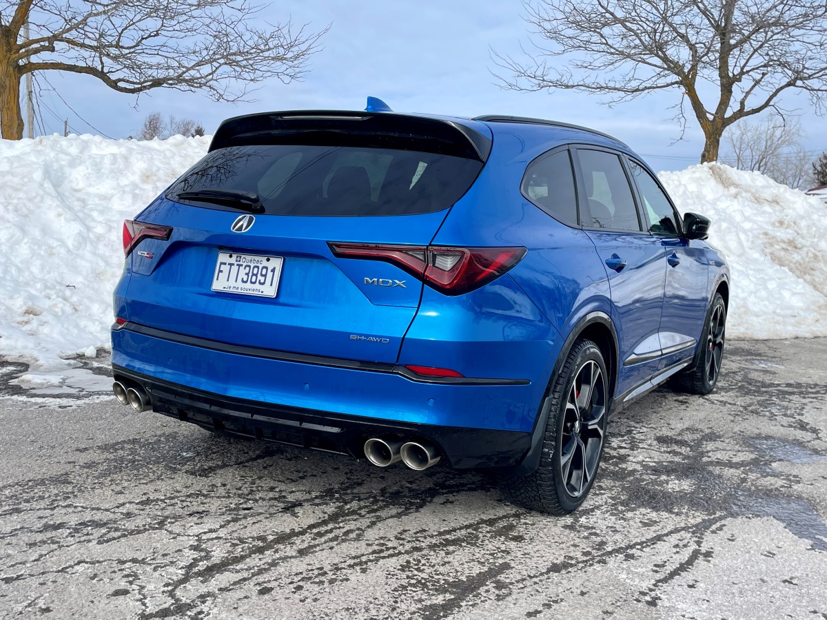 2026 acura mdx type s rear