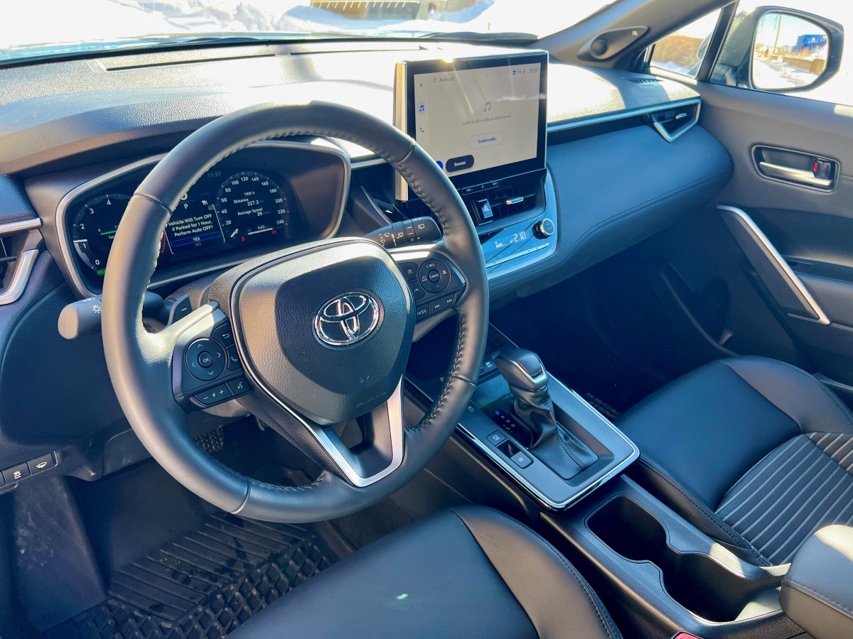 2026 toyota corolla cross interior