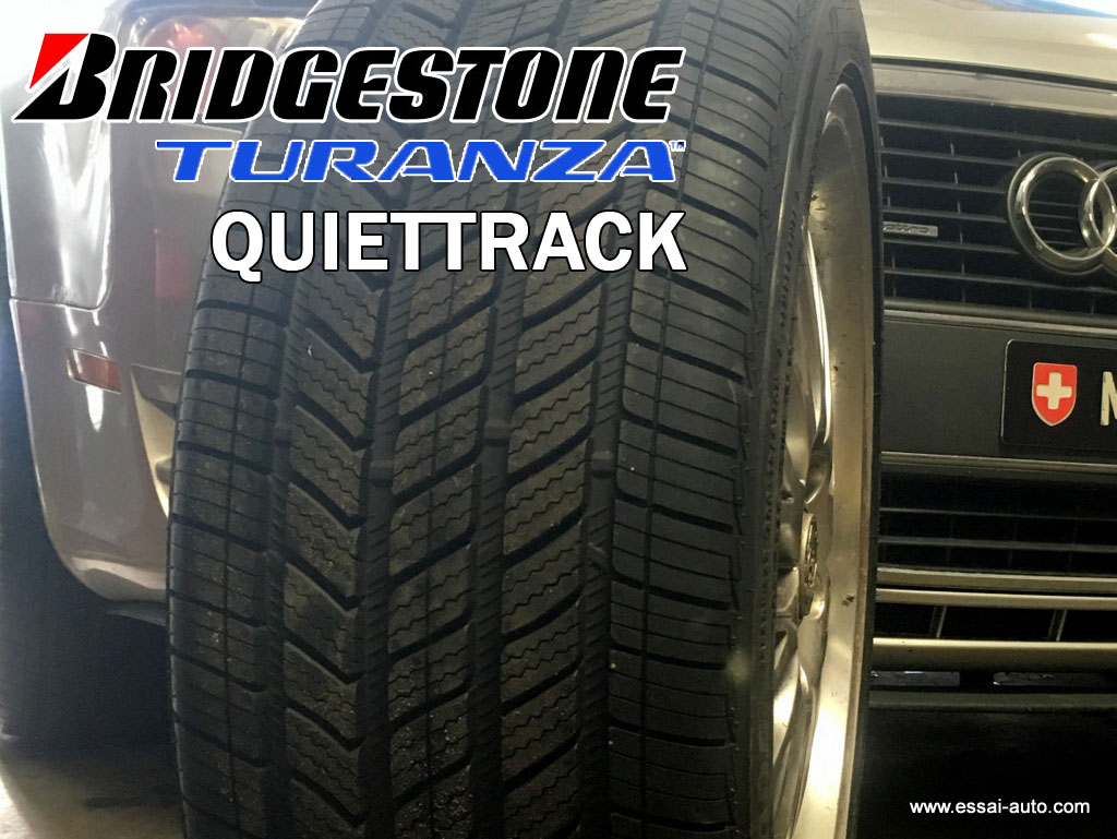 Essai pneu Bridgestone QuieTrack