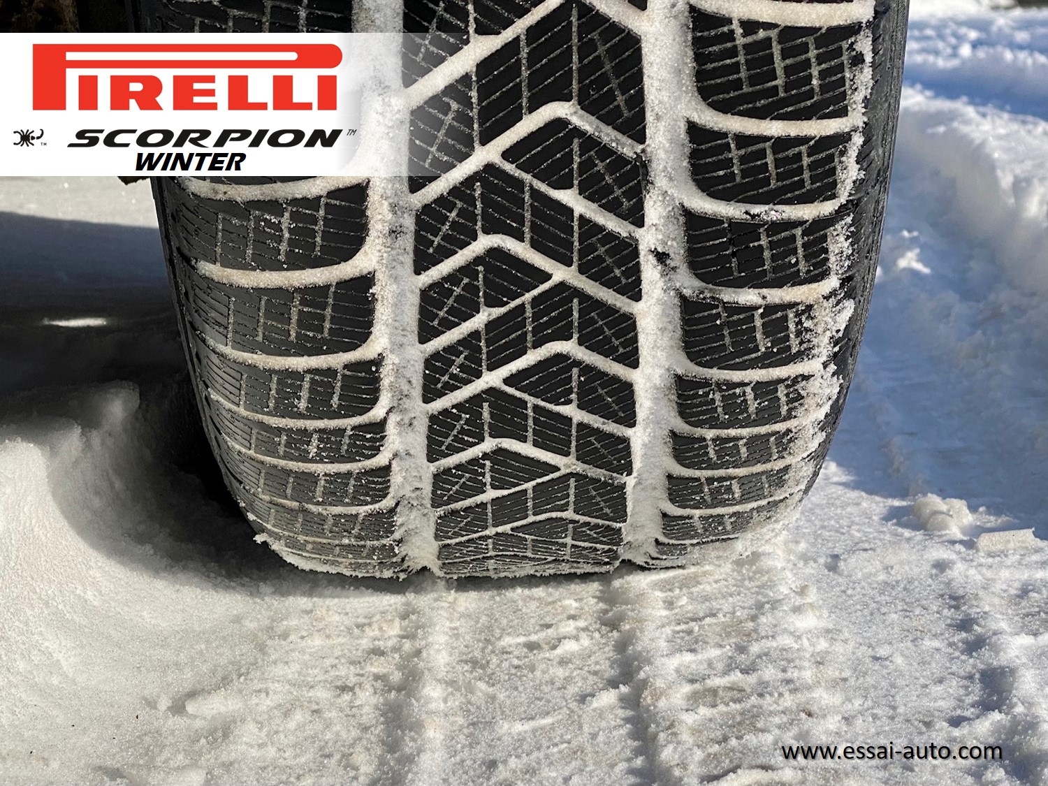 Essai pneu hiver Pirelli Scorpion winter